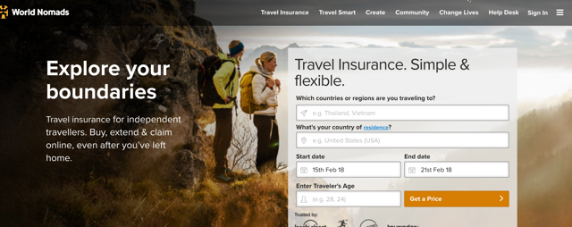 World Nomad insurance for mountain above 5000 meter
